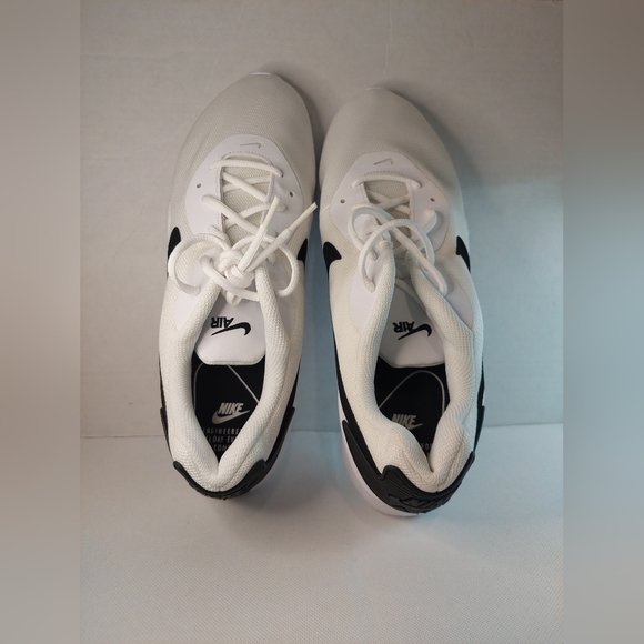 Nike Air Max Oketo Athletic Men's White and Black Size US 12 Running Shoes - Picture 5 of 12